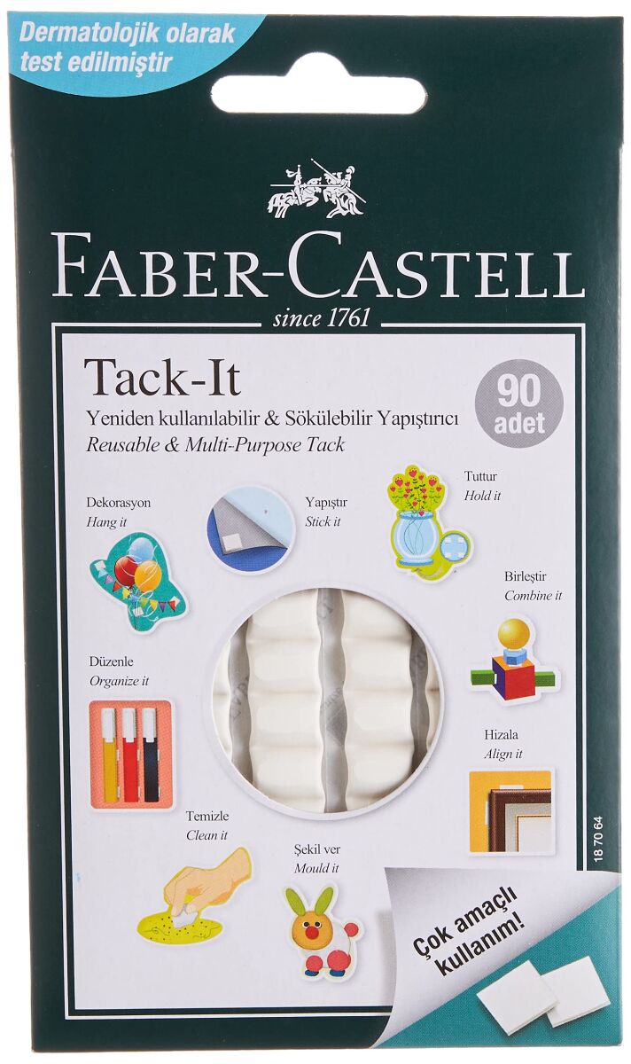 Fc Tack-it Sakız ( Hamur ) Yapıştırıcı 50 Gr. Beyaz (5130187064)
