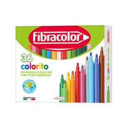 Fibracolor Colorito Keçeli Boya Kalemi 36 Renk