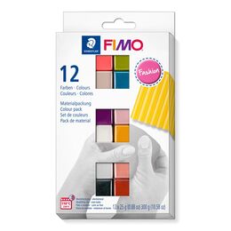 Staedtler Fimo Soft Polimer Kil Seti 12 Renk x 25 gr. Fashion (Moda) Renkler