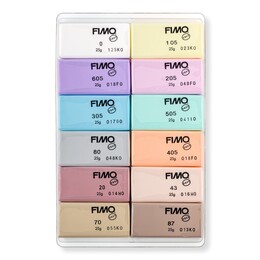 Staedtler Fimo Soft Polimer Kil Seti 12 Renk x 25 gr. Pastel Renkler - 2