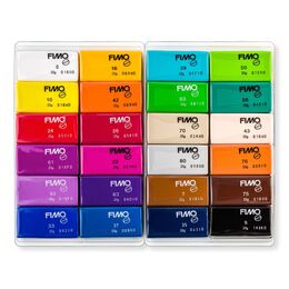 Staedtler Fimo Soft Polimer Kil Seti 24 Renk x 25 gr. Basic (Ana) Renkler - 2