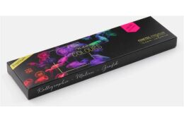 Finetec Metalik Yaldız Tablet Sulu Boya Seti 6 Renk Neon Colours FN9000 - 2