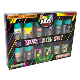 Funny Kids Multimix 20 Ml.x 12 Renk Tüp Set (FNNY-MLTX-020-05686)