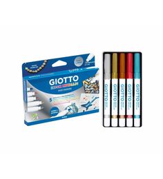 Giotto Decor Metal Her Yüzey İçin Metalik Keçeli Boya 5 Renk - 2
