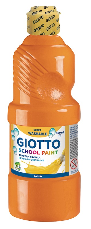 Giotto Tempera Guaj Boya 500 Ml. Turuncu
