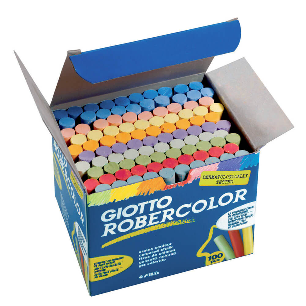Giotto Robercolor Tebeşir Karışık Renkli 100
