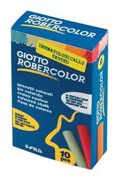 Giotto Robercolor Tebeşir KARIŞIK RENKLİ 10'lu Kutu