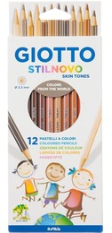Giotto Stilnovo Skin Tones Profesyonel Kuru Boya 12 Renk Ten Renkleri - Thumbnail