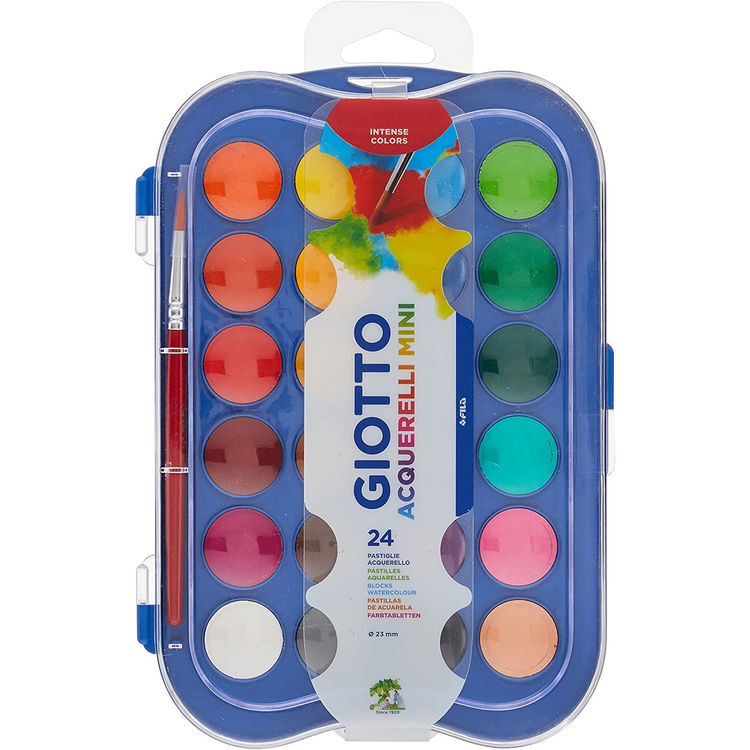 Giotto Sulu Boya 24 Renk 23 Mm. Çap