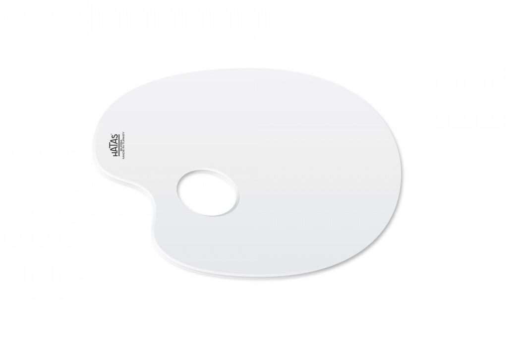 Hatas Godesiz Oval Resim Paleti 16x25 Cm.