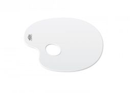 Hatas Godesiz Oval Resim Paleti 16x25 cm. - 1