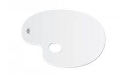 Hatas Godesiz Oval Resim Paleti 20x30 cm. - 1