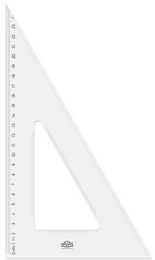 Hatas Plastik Gönye 26 cm. (30-60-90) - 1