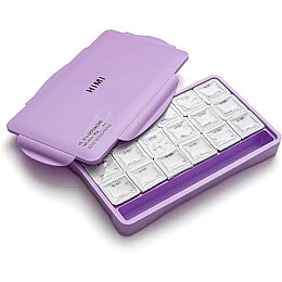 HIMI Jelly Cup Gouache Set Pastel Renkler Guaj Boya Seti 18 Renk x 30 gr. + 3 Fırça (Purple Case) - 6
