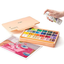 HIMI Spray Gouache Activator 100 ml (Boyayı nemli tutar, yeniden aktive eder ve bakteri oluşumunu önler) - 2