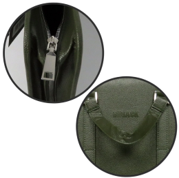 Bback Deri Körüklü Proje Resim Çantası 40x55 cm. HAKİ YEŞİL - 4