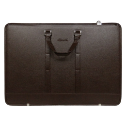 Bback Deri Körüklü Proje Resim Çantası 40x55 cm. KAHVERENGİ - 1