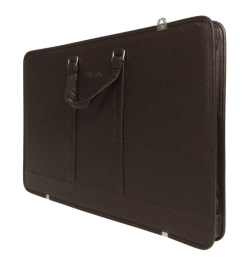 Bback Deri Körüklü Proje Resim Çantası 40x55 cm. KAHVERENGİ - 2