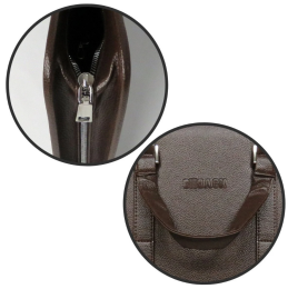 Bback Deri Körüklü Proje Resim Çantası 40x55 cm. KAHVERENGİ - 4