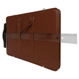 Bback Deri Körüklü Proje Resim Çantası 40x55 cm. TABA - 2