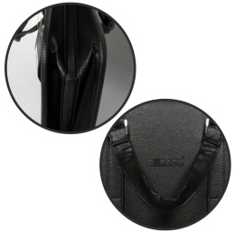 Bback Deri Körüklü Proje Resim Çantası 40x55 cm. SİYAH - 4