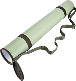 BBack Deri Proje Tüpü (Proje Taşıma Çantası) MİNT YEŞİLİ - 2