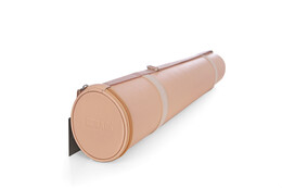 BBack Deri Proje Tüpü (Proje Taşıma Çantası) PASTEL PEMBE - 3