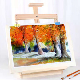 Hobi Market Art Masaüstü Sulu Boya Şövalesi - 2