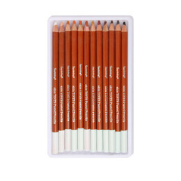 Hobi Market Art Pastel Pencil Skintones Pastel Boya Kalem Seti 12 Renk Ten Renkleri - 2