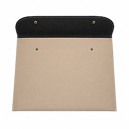 Bback Suni Deri Çıtçıtlı Dosya A3 (29x42 cm.) BEJ - 2