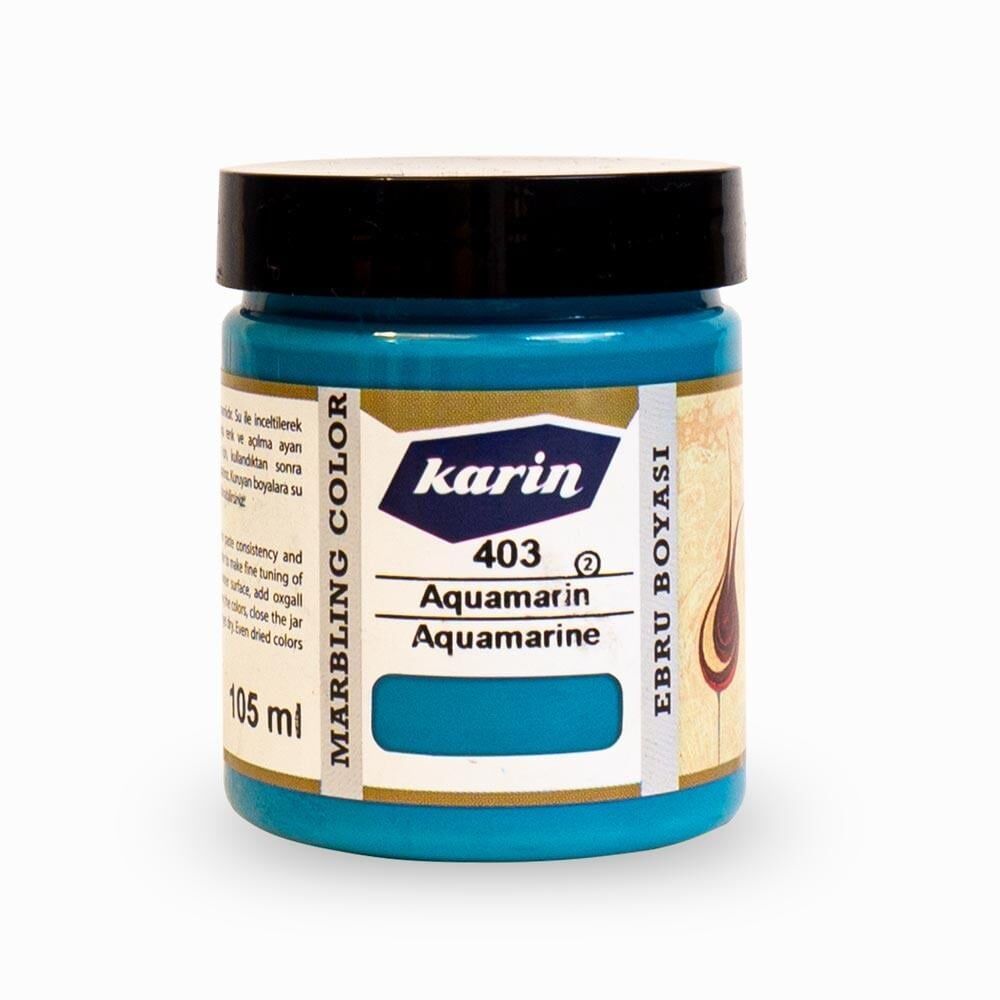 Karin Ebru Boyası 105 Ml. 403 Aquamarin