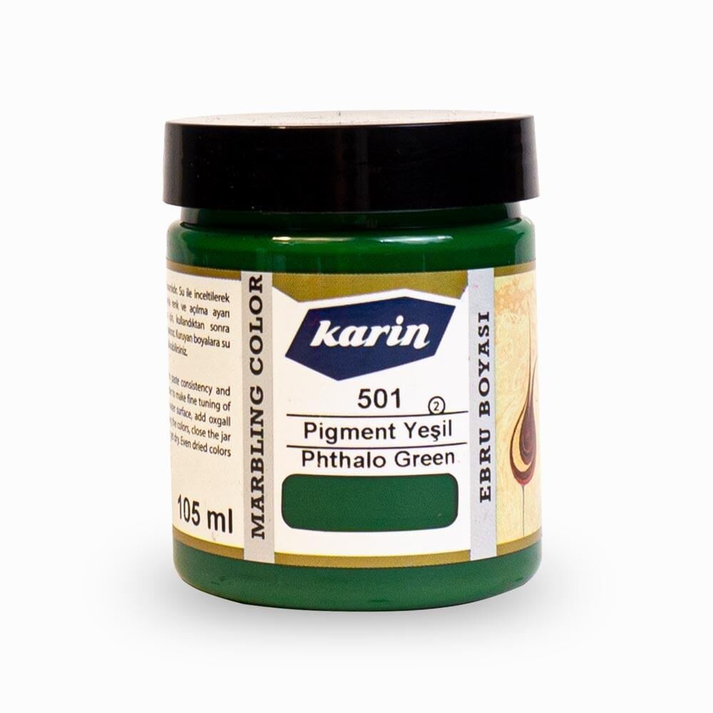 Karin Ebru Boyası 105 Ml. 501 Pigment Yeşil