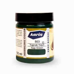 Karin Ebru Boyası 105 ml. 503 Yaprak Yeşili - 1