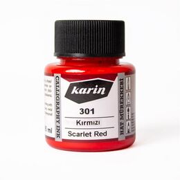 Karin Hat Mürekkebi 45 ml. 301 Kırmızı