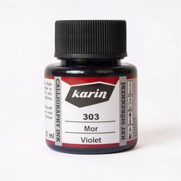 Karin Hat Mürekkebi 45 ml. 303 Mor