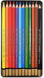 Koh-i Noor Mondeluz Aquarell Boya Kalemi Seti 12 Renk Metal Kutu - 2