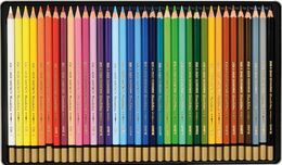 Koh-i Noor Mondeluz Aquarell Boya Kalemi Seti 36 Renk Metal Kutu - 2