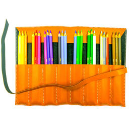 Koh-i Noor Polycolor Artist Kuru Boya Kalemi Seti 24 Renk Deri Çantalı Set