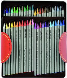 Koh-i Noor Progresso Aquarell Ağaçsız Sulandırılabilir Boya Kalemi Seti 48 Renk - 2