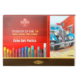 Koh-i Noor Toison D'or Extra Soft Pastel Boya Seti (Kalın) 36 Renk