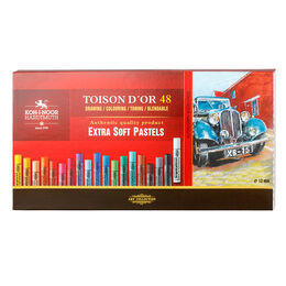 Koh-i Noor Toison D'or Extra Soft Pastel Boya Seti (Kalın) 48 Renk