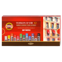 Koh-i Noor Toison D'or Soft Pastel Boya Seti 12 Renk