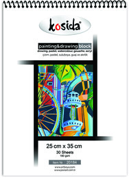 Kosida Resim Defteri 25x35 180 Gr.30 Yp. (KHM-20-184) - 1