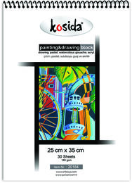 Kosida Resim Defteri 25x35 180 Gr.30 Yp. (KHM-20-184) - 1