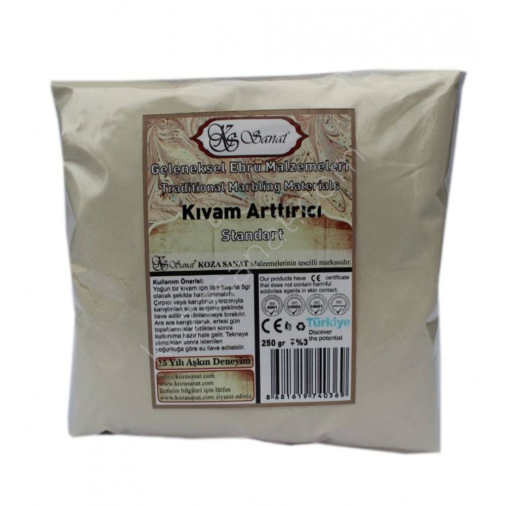 Koza Sanat Toz Kitre (kıvam Arttırıcı Standart) 250 Gr.