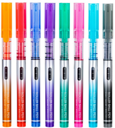 Kraf 0.5 İğne Uçlu Roller Kalem Seti 8 Renk - 3