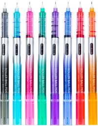 Kraf 0.5 İğne Uçlu Roller Kalem Seti 8 Renk - 2