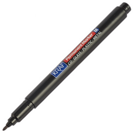 Kraf 280 OHP Plus Asetat Kalemi (M) SİYAH - 1