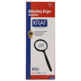 Kraf Ergo Büyüteç 50 mm. 6x