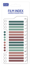 Kraf Film Index Cetvelli Morandi Color 16'lı x 20 Sayfa
